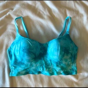PINK Victoria’s Secret Loungin’ Scoop Bra - XSmall - Blue Breeze